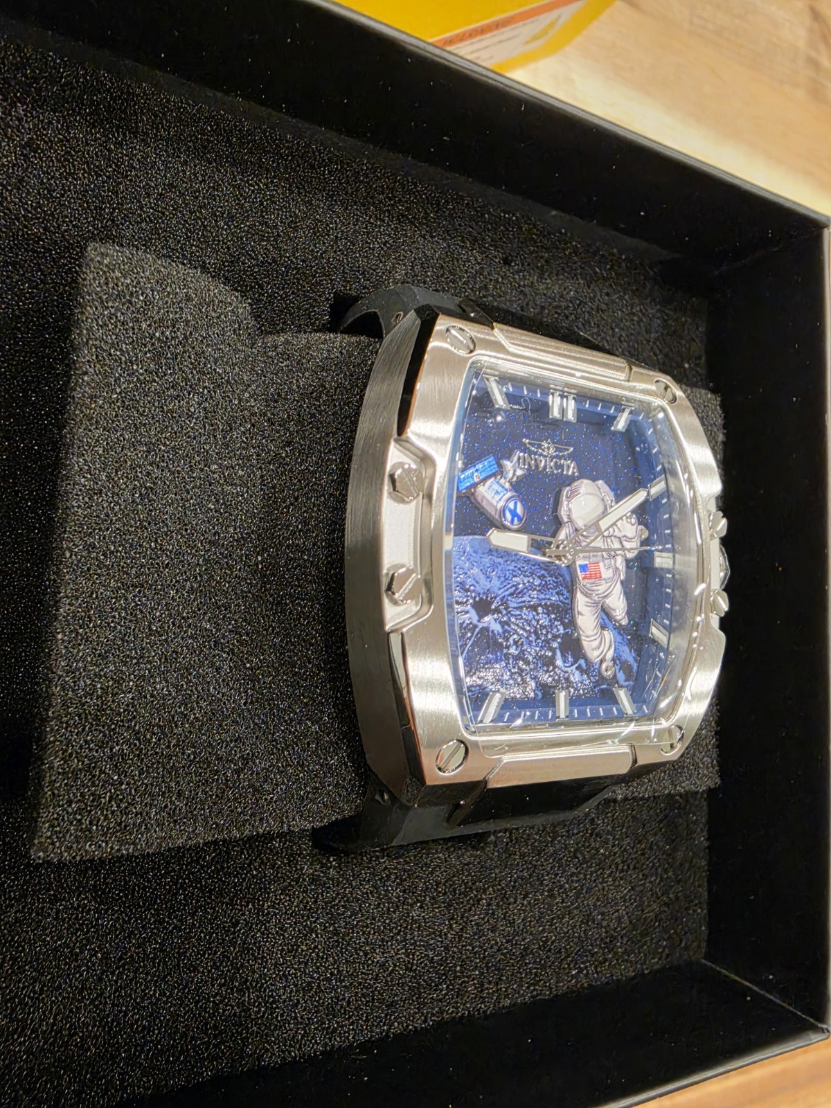 Invicta S1 Rally Moonlander Men’s Watch – 43mm 50643 Blue Glitter Dial New