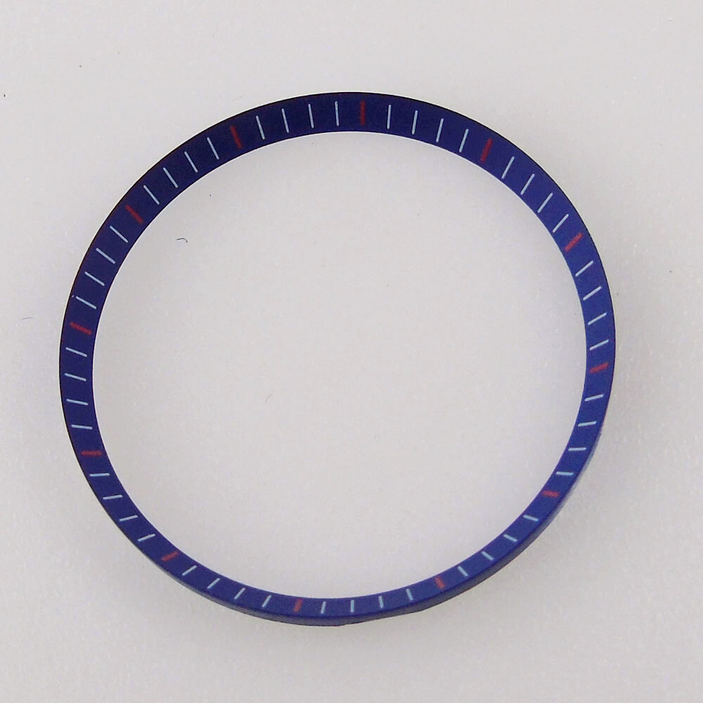 Black Blue White Green Orange Chapter Ring fit for Japan SKX007 Watch MOD Part