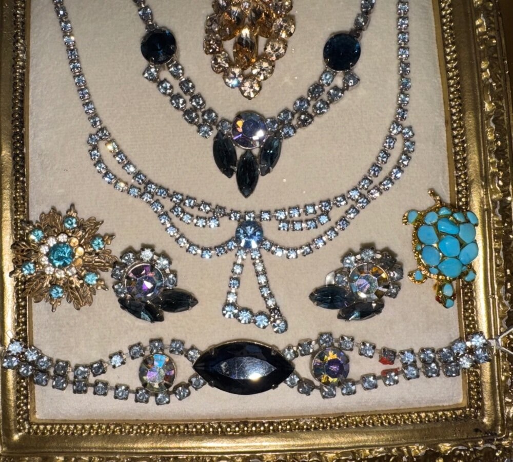 True Missouri Estate XXL Vtg Jewelry Lot Eisenberg Ice 925 Weiss Swoboda Mexico