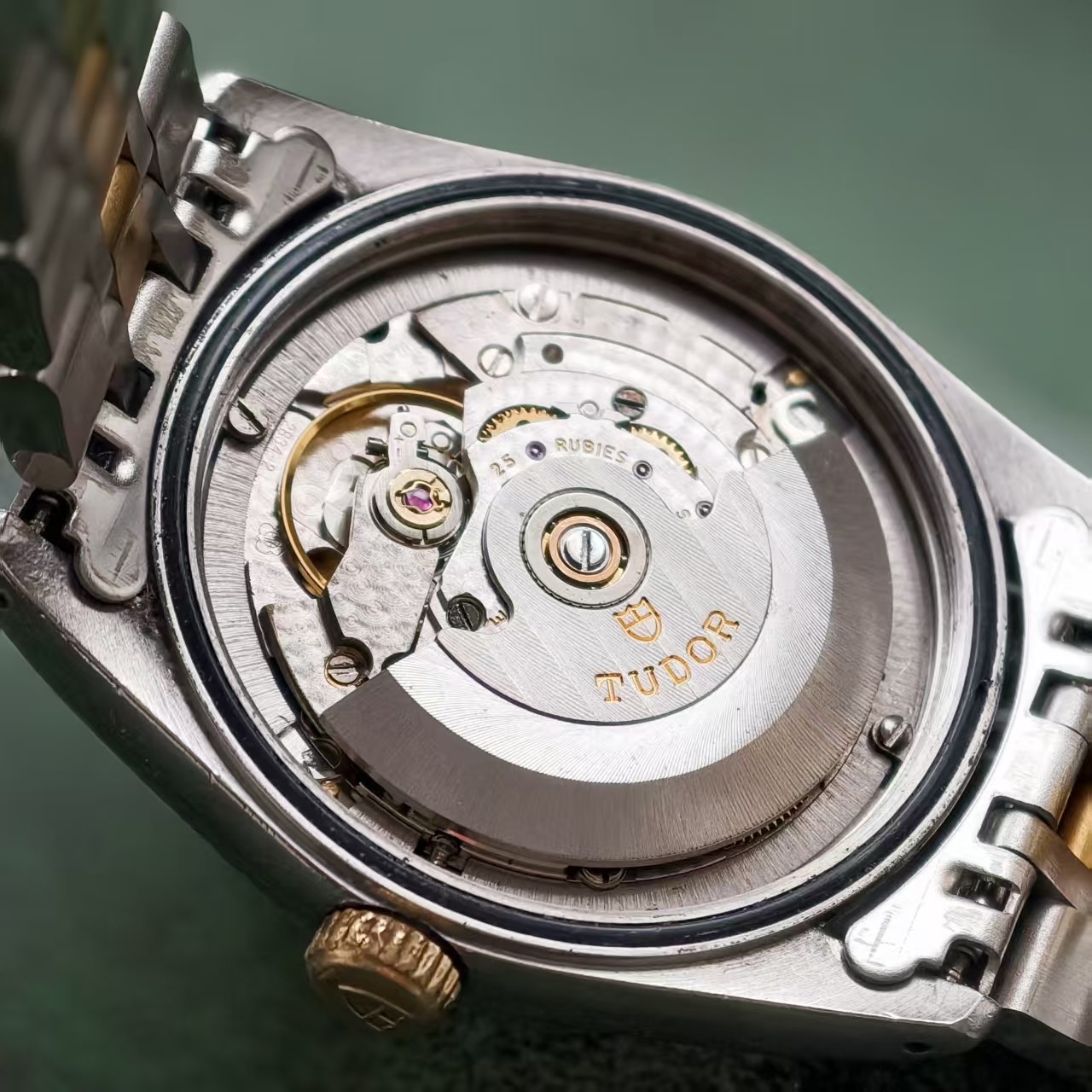 Tudor Champagne Scale Dial 76213 Prince Date Men’s Watch Automatic 36mm