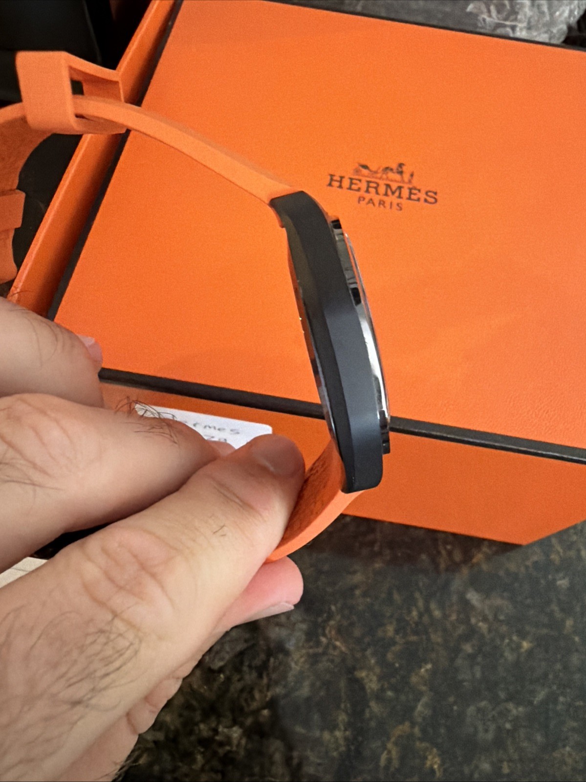 HERMES H08 Black Dial Automatic Watch (W049430WW00)
