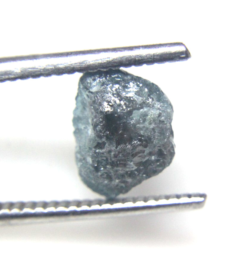 3.34 CTS RAW UNCUT NATURAL BLUE DIAMOND ROUGH PIECE 9.74×7.63×6.58 MM