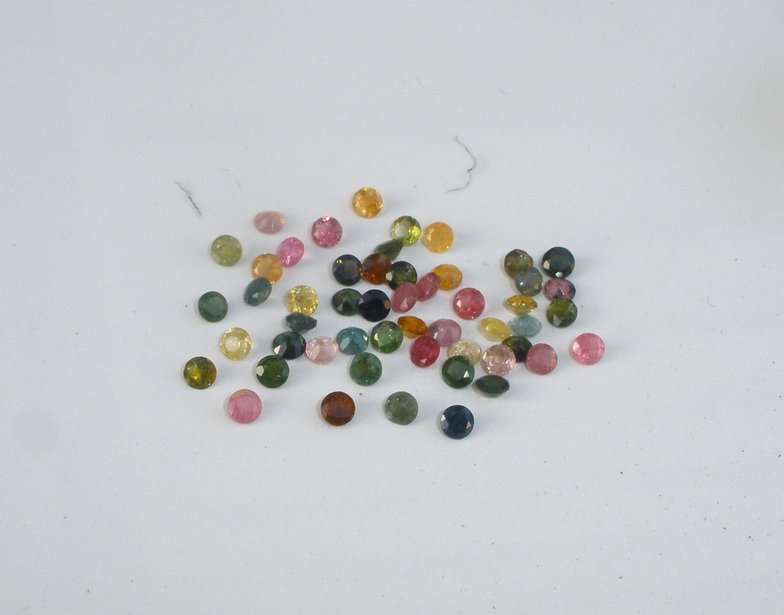 Tourmaline discount 3mm round gem mix parcel lot over 5 carats