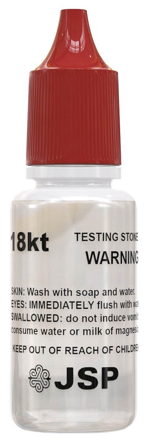18K & Platinum Jewelry Test Testing Acid Solution JSP Acid Metal Tester Bullion