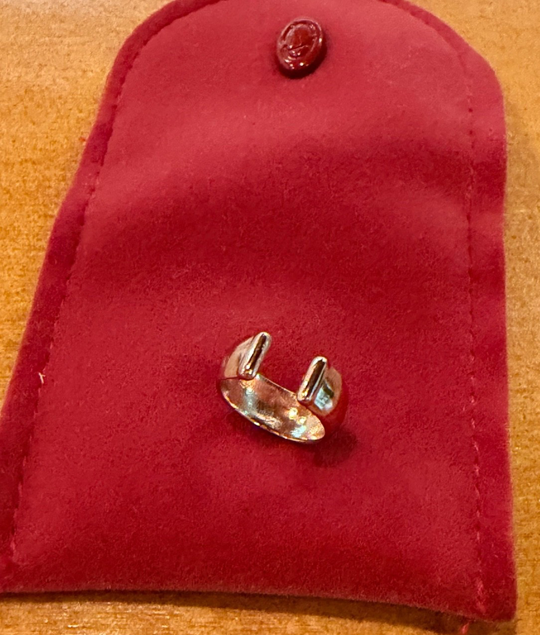 Aurate Silver Vermeil Bold Ear Cuff $88