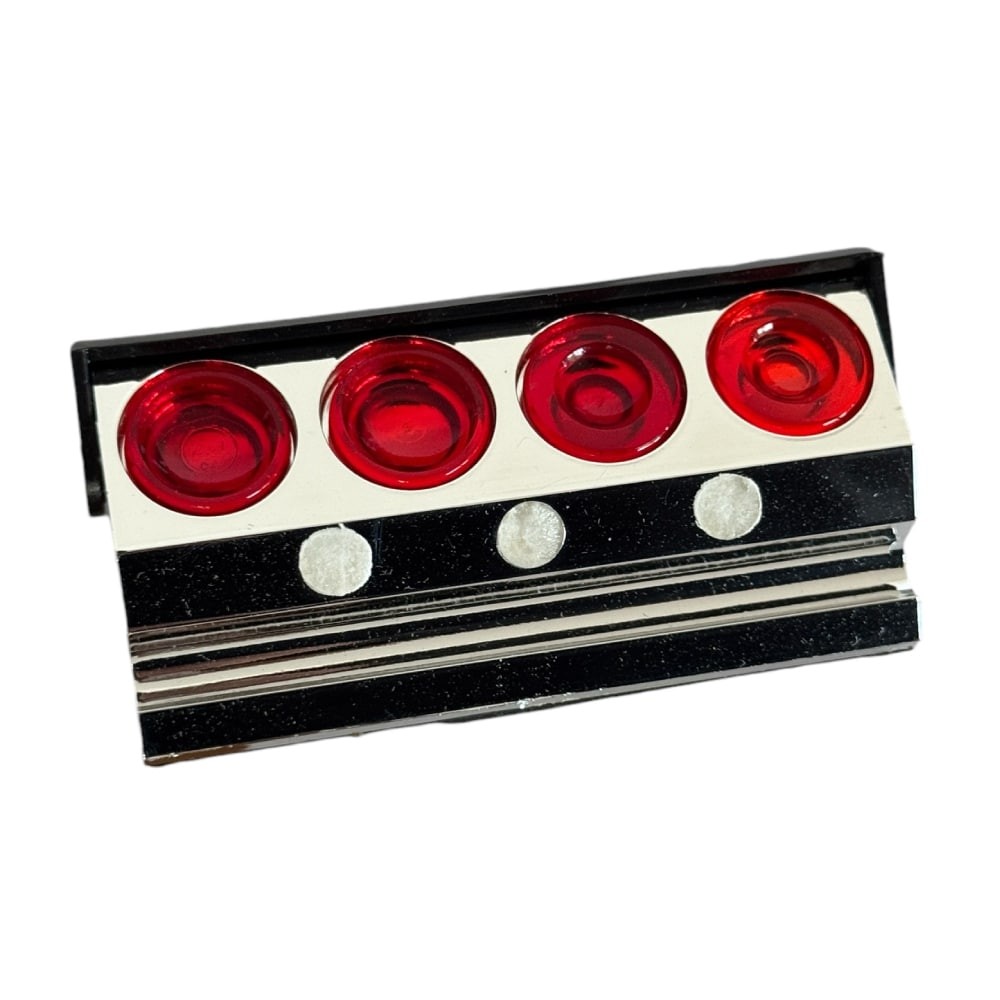 Oil block stand chrome plated with four oil cups watch tool