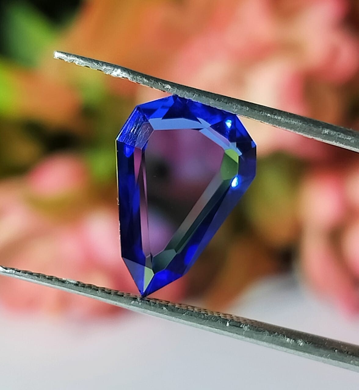 Portrait Cut!!! AAA Tanzanite Fancy Shape 13.70X9.70X3.60 MM Modern Fantasy Cut