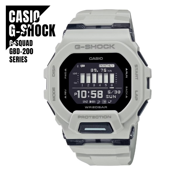CASIO G SHOCK G Shock G SQUAD Smartphone Link Bluetooth Communication GBD 200UU
