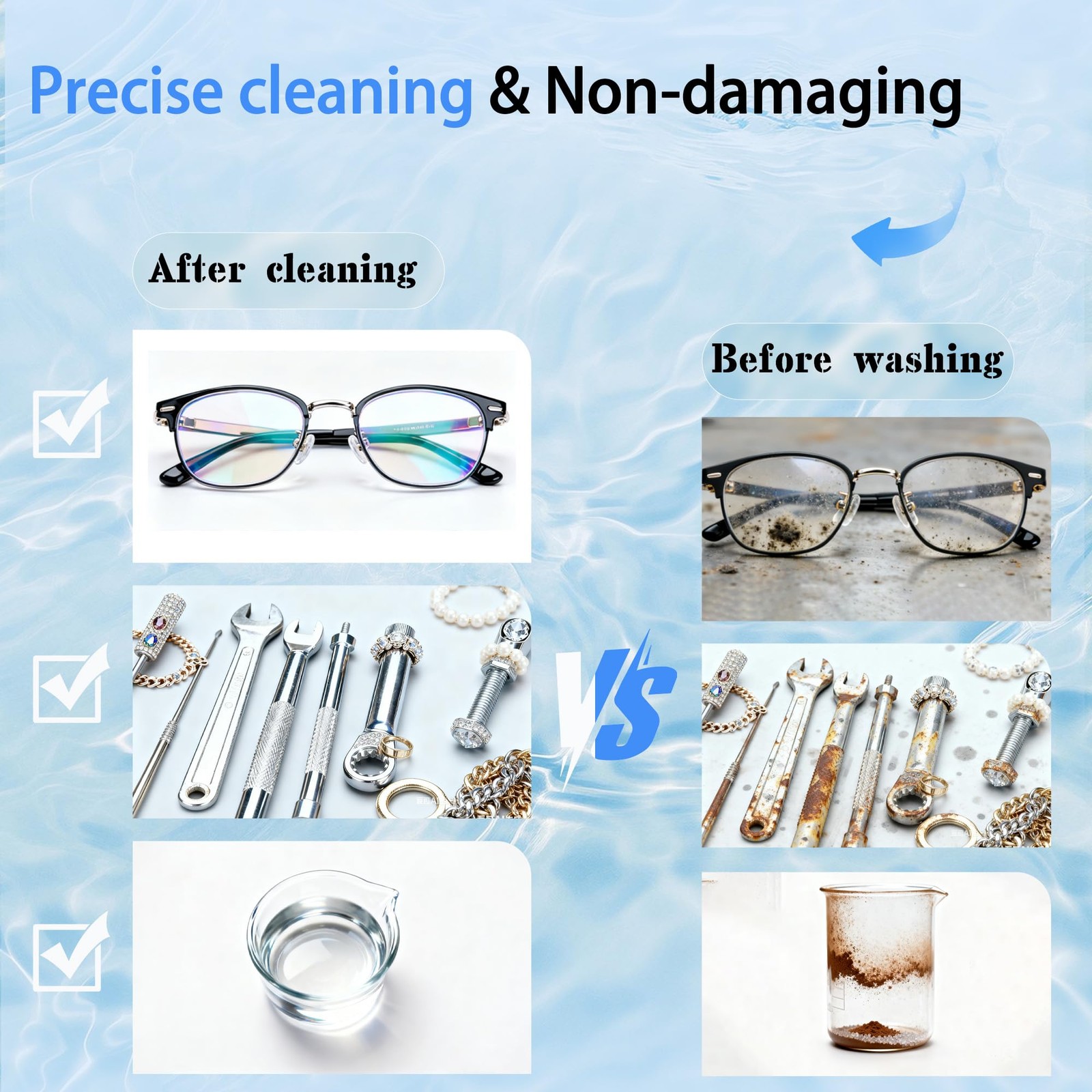 6L Ultrasonic Cleaner with Heater and Digital Timer, 40kHz 180W Professional …