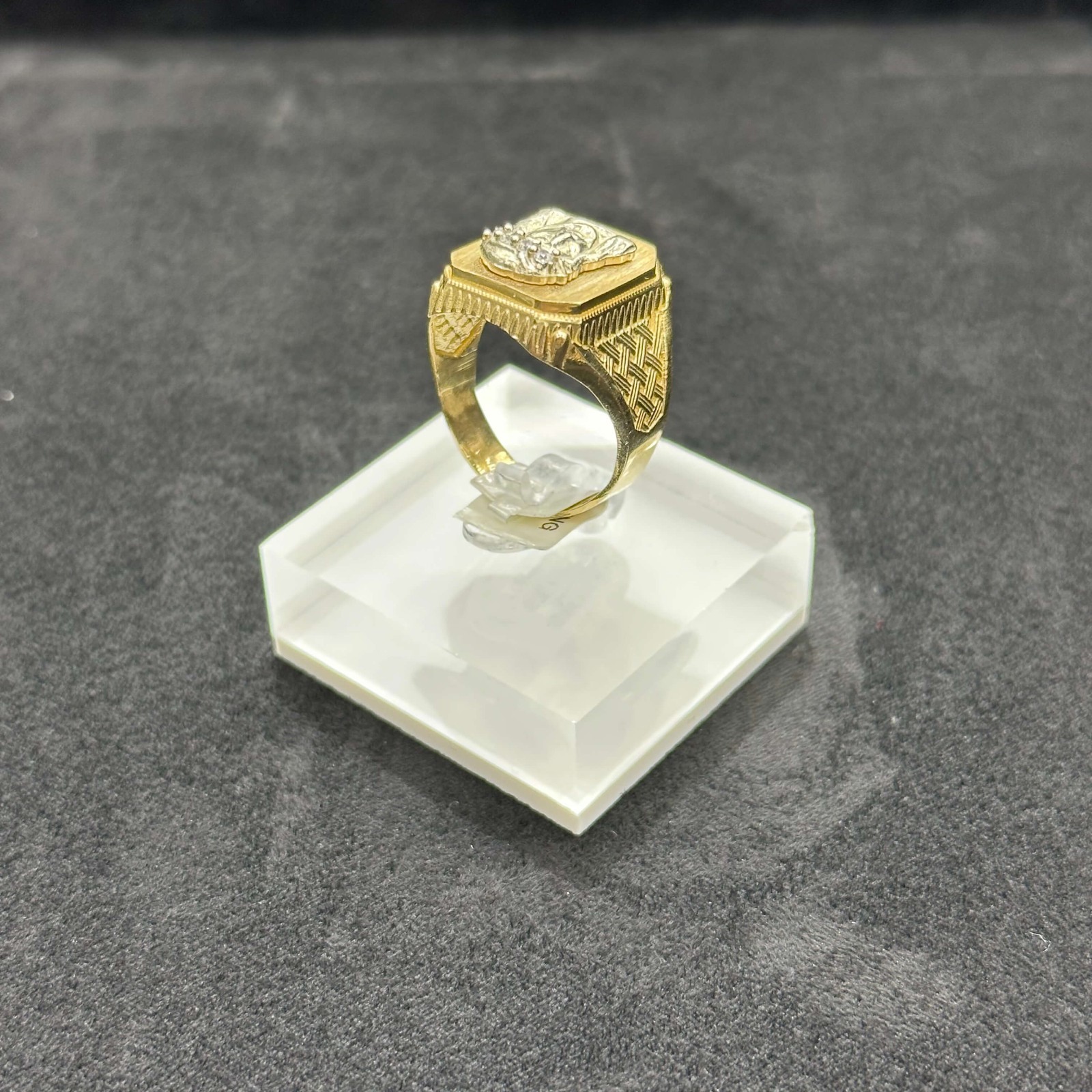 Jesus Head Ring 10k Solid Gold ALL SIZES