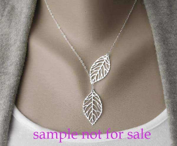 20 Silver Plated Filigree Leaf Stamp Focal Pendant 35x20mm