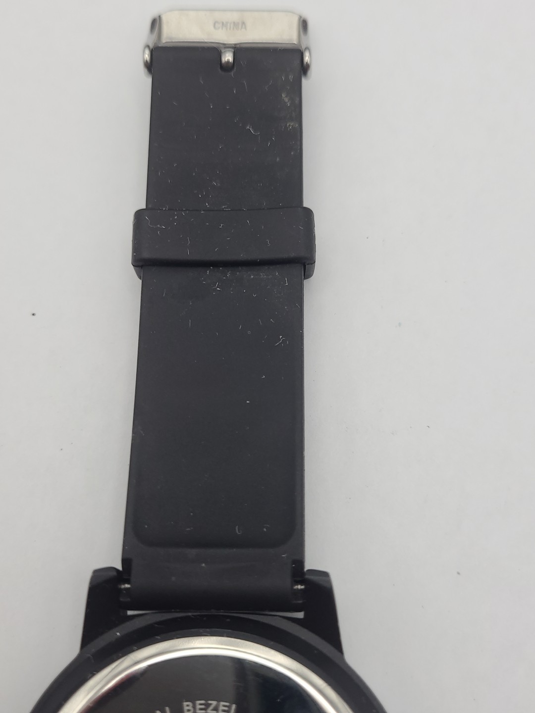 Mossimo Right Handed Black Dial Black Band Mens Quartz Watch New Battery Working