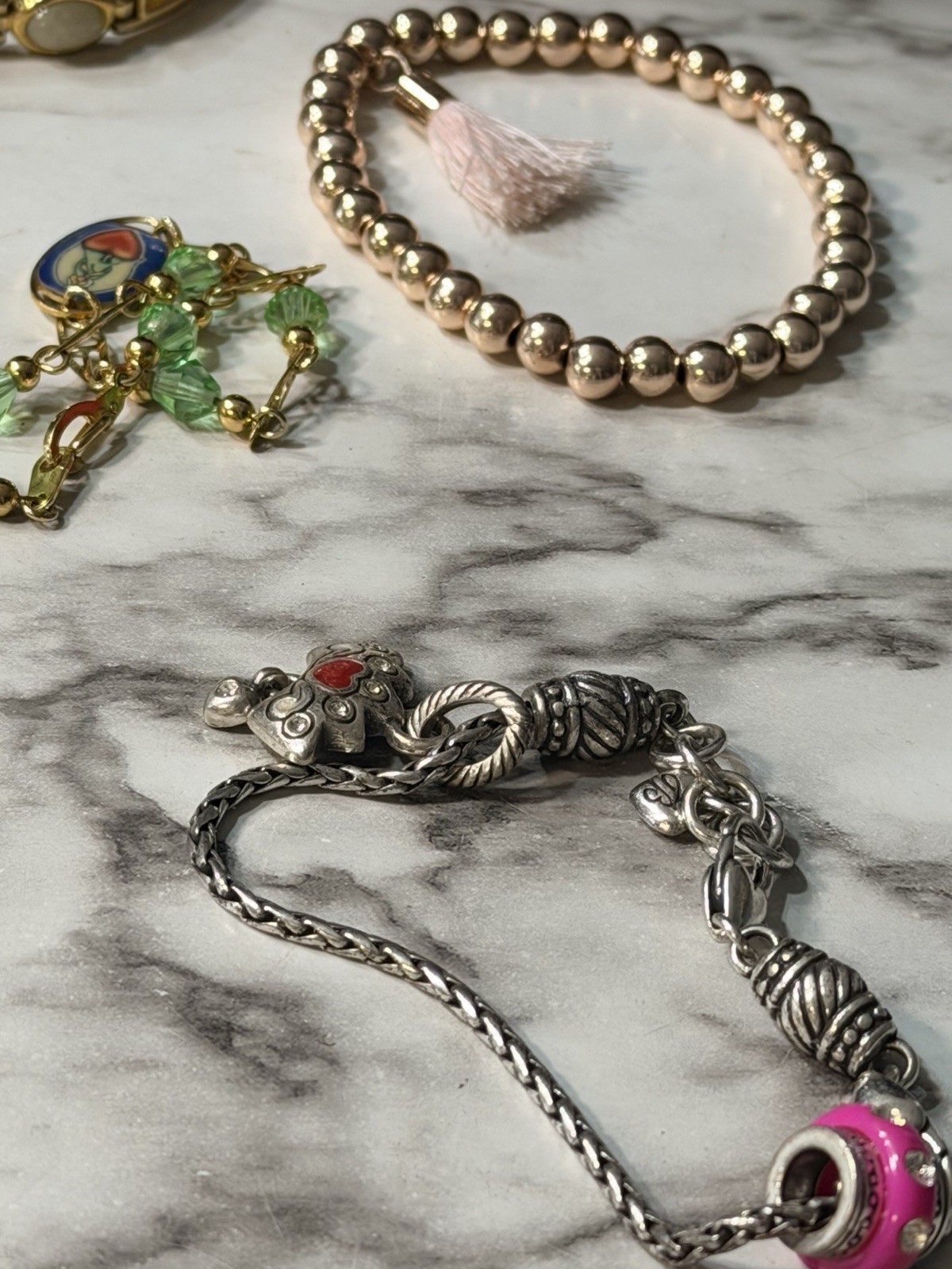 14 PC MIXED BRACELET LOT (2786)