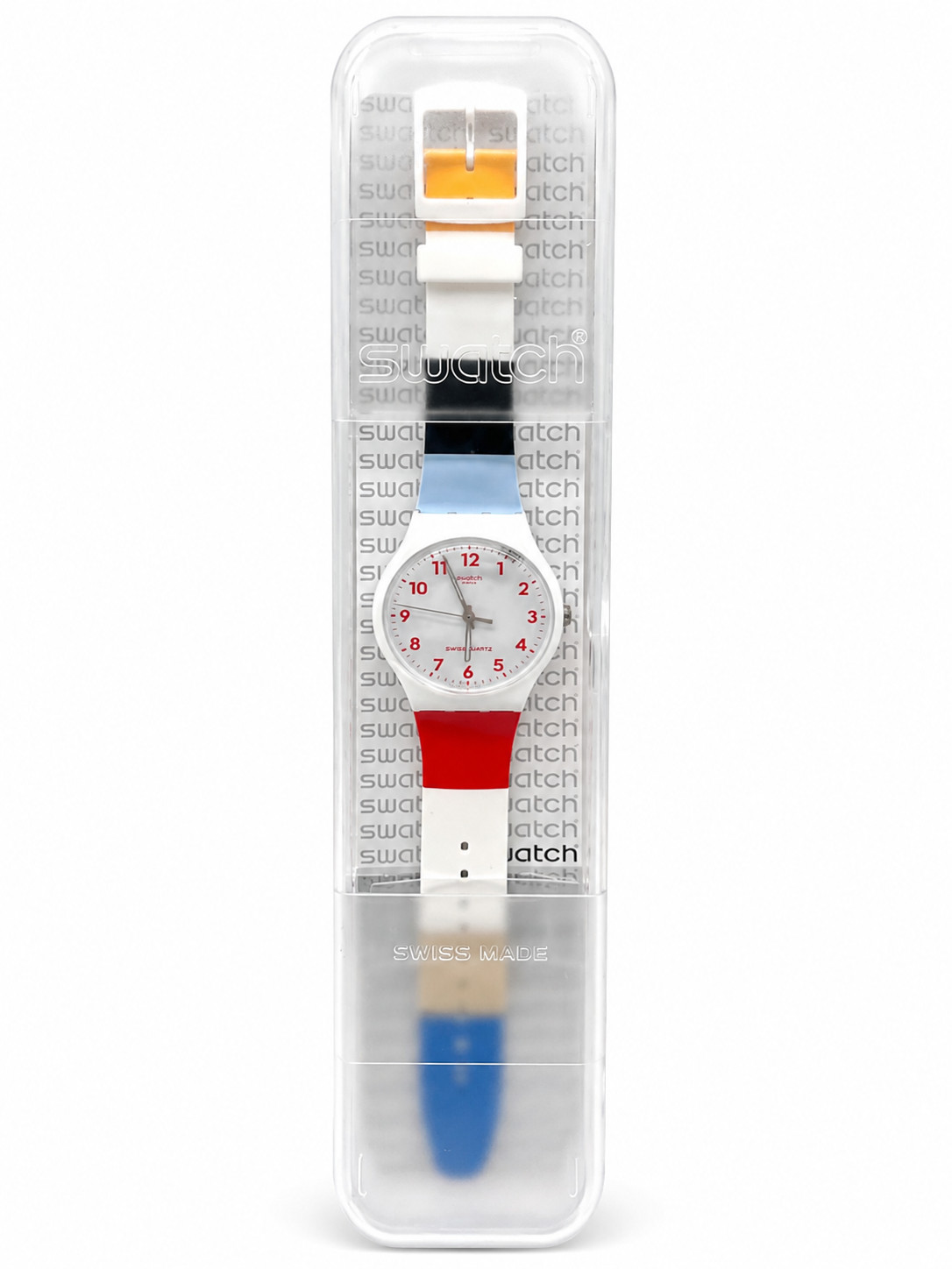 NEW & GENUINE Swatch X GENT IN THE BLOCK Wristwatch SUOW147C