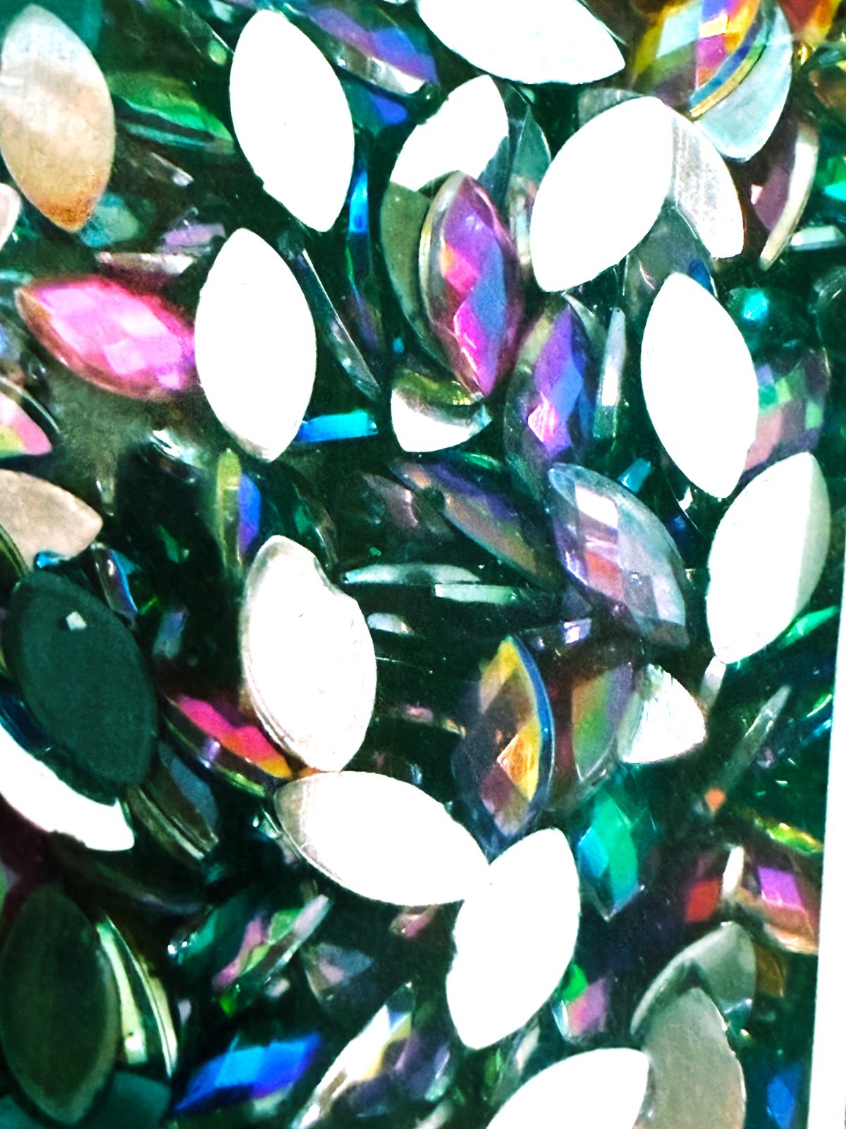 56,700 Flat Back Rhinestones Lot Dance Costume Bedazzle acrylic 2mm 3mm 4mm 6mm