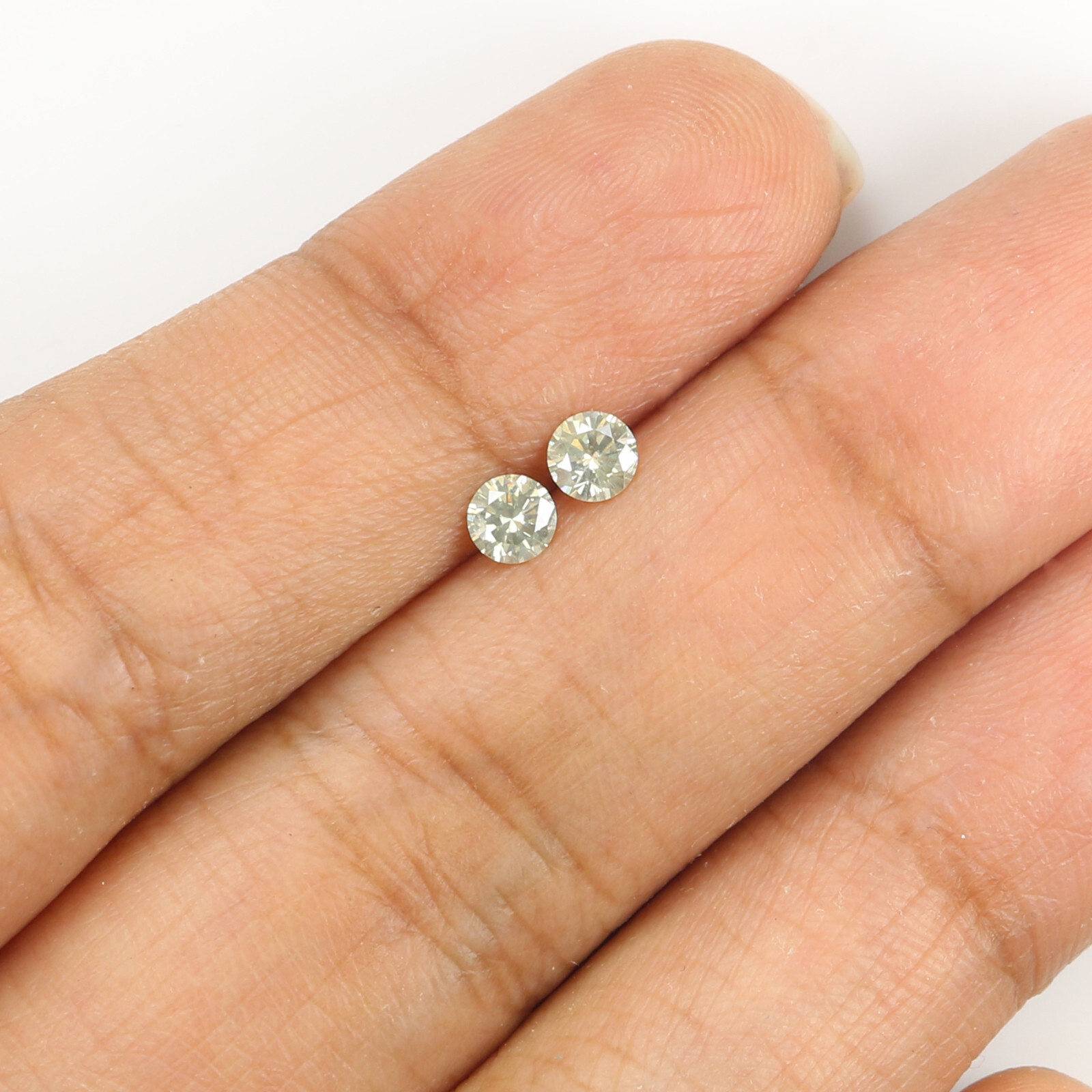 Natural Loose Round Brilliant Cut Diamond White-J Color 0.36 CT 3.60 MM KDN1864