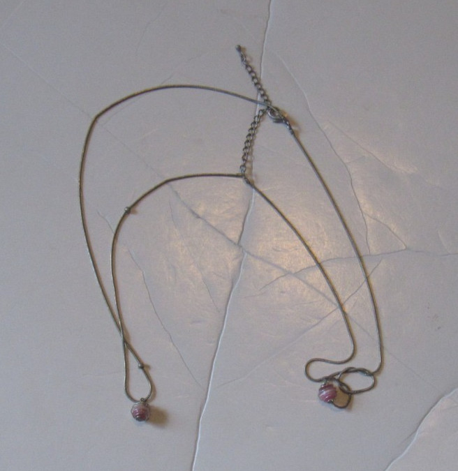 Costume Jewelry, Necklace, Adjustable; Pre-owned, 10 inches