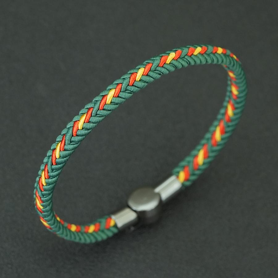 Unisex Handmade Braided String Bracelet Ethnic Lucky Thread Gift