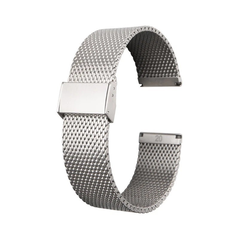 18 19 20 21 22mm SS Milanese Watch Band Bracelet Fits Omega IWC Breitling Tudor