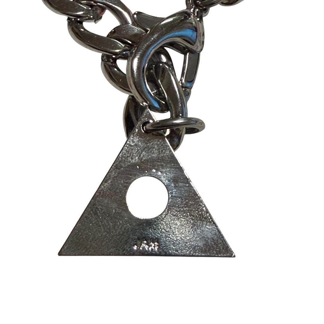 JAM HOME MADE Triangle Pendant Necklace Thick Chain