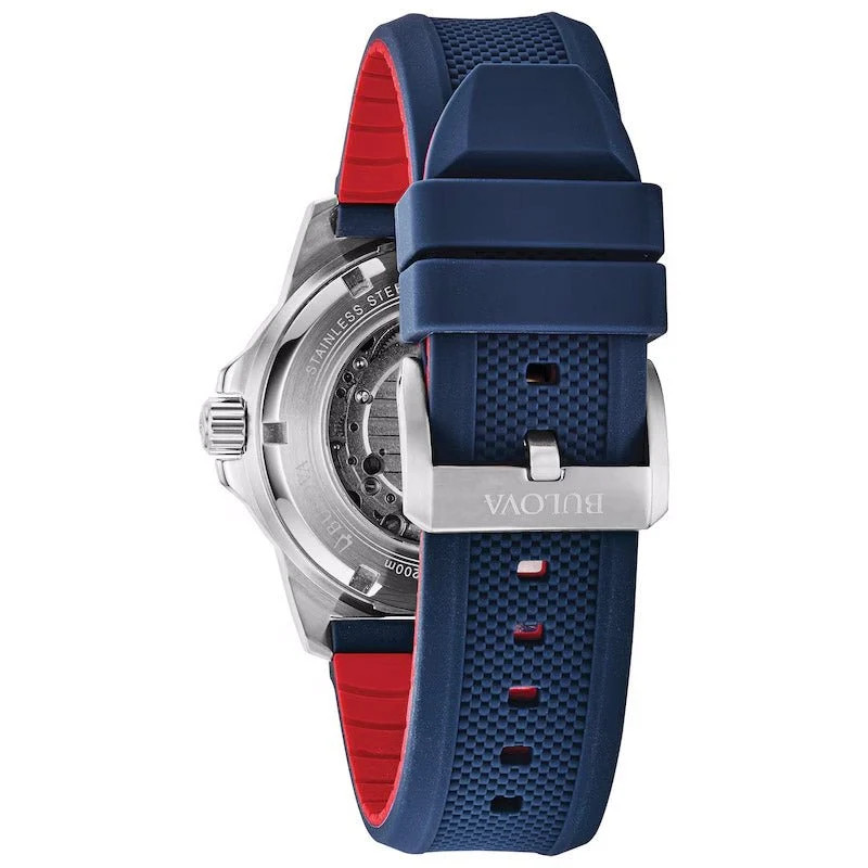 Bulova 98A225 Mens Marine Star White Watch