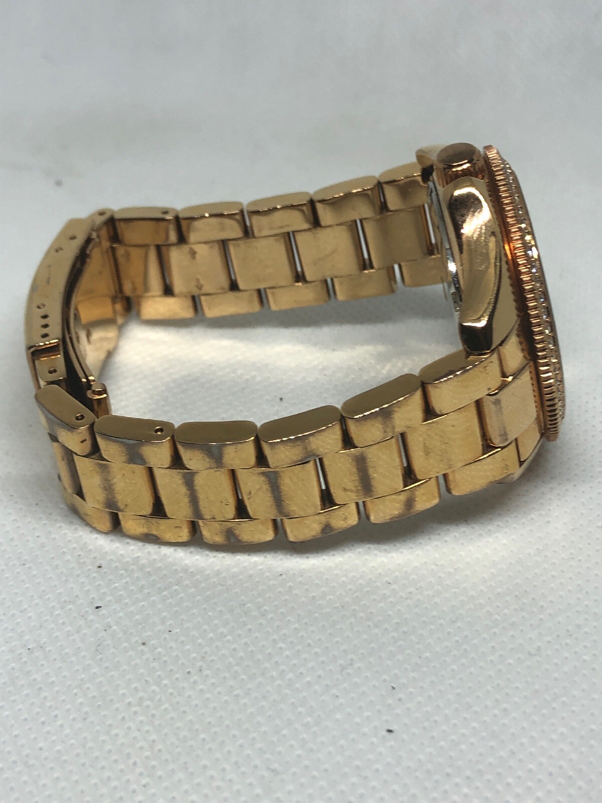 Fossil AM4483 Women’s Stainless Steel Analog Rose Gold Dial Genuine Watch HG55