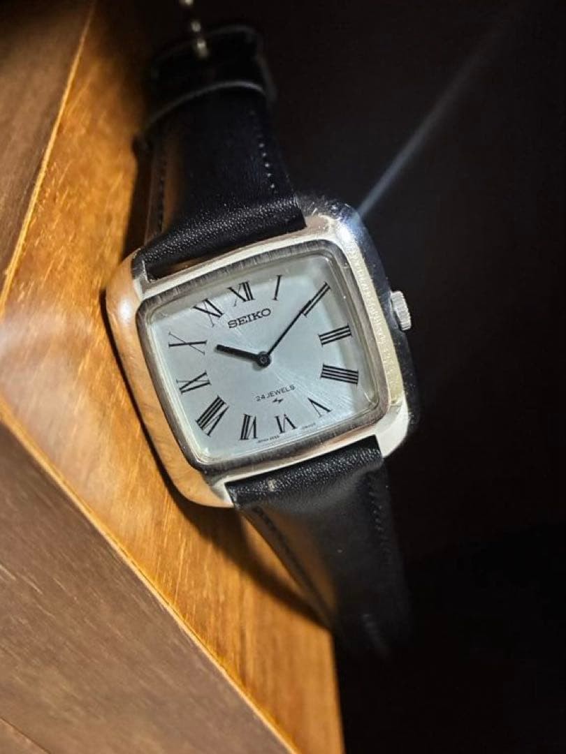 Seiko 2559-7050 Men’s Vintage Watch Manual Silver 70s Used Tested From Japan