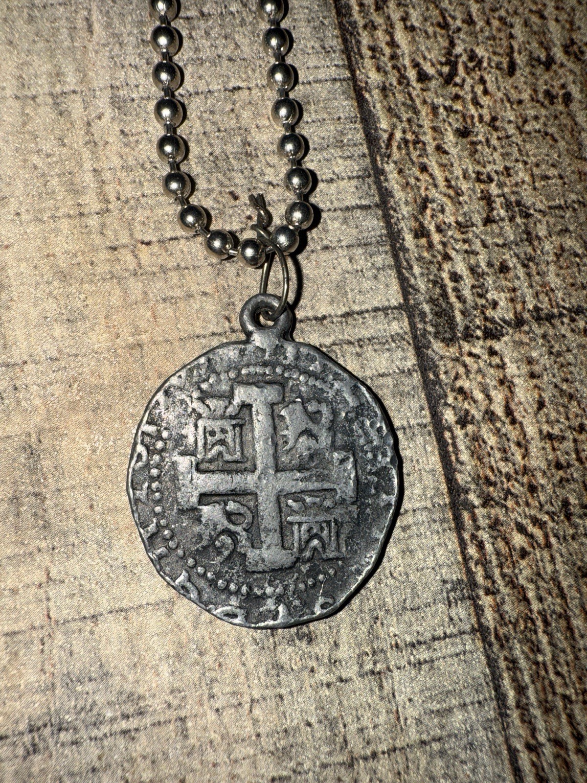 Spanish colonial “Cob” coin