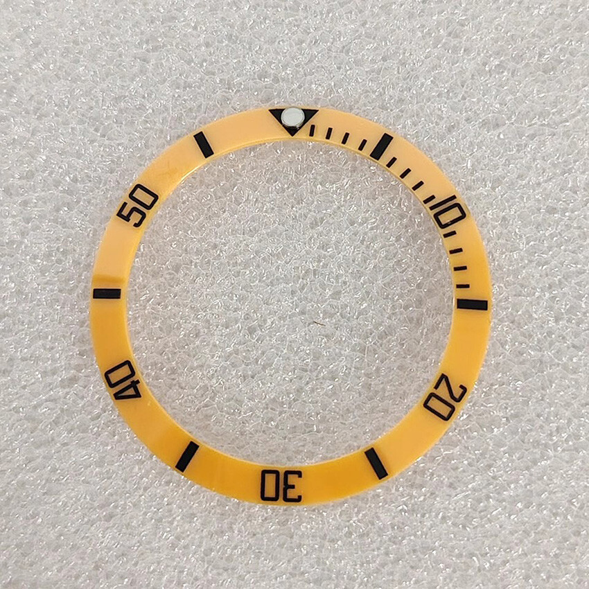 38MM Ceramic Watch Bezel No Luminous Insert Ring Accessory Inner Diameter 30.5MM