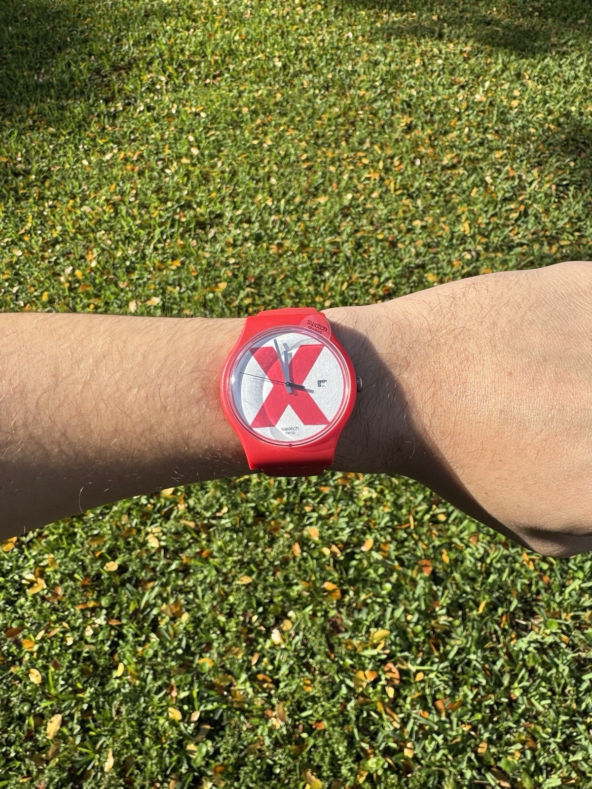 NEW🚨 Swatch XX-RATED RED SUOR400 Swiss Made 41mm New Gent Watch