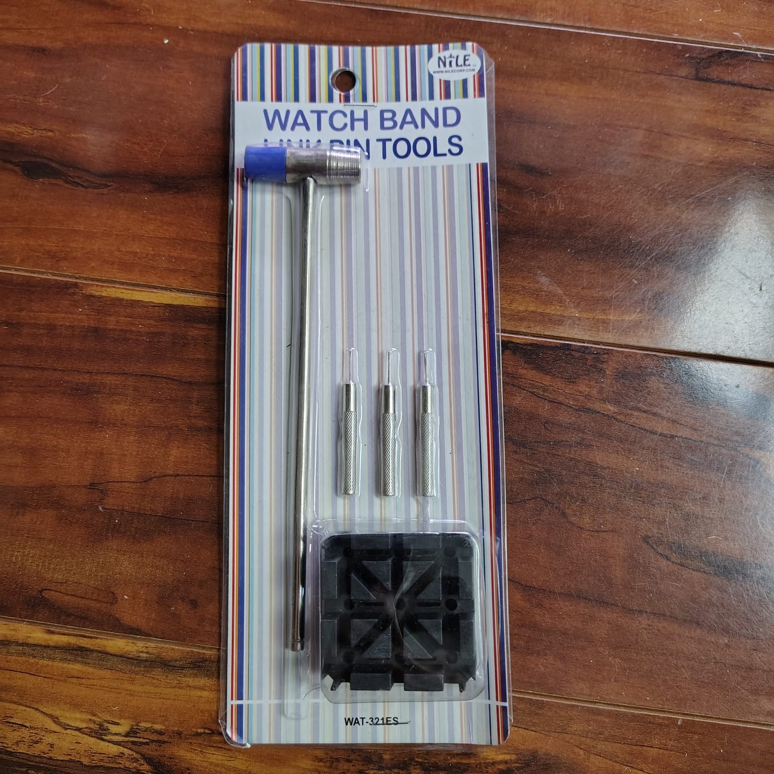 Watch Repair Band Link Remover Tool Kit – Hammer Punch Pins Watch Strap Holder