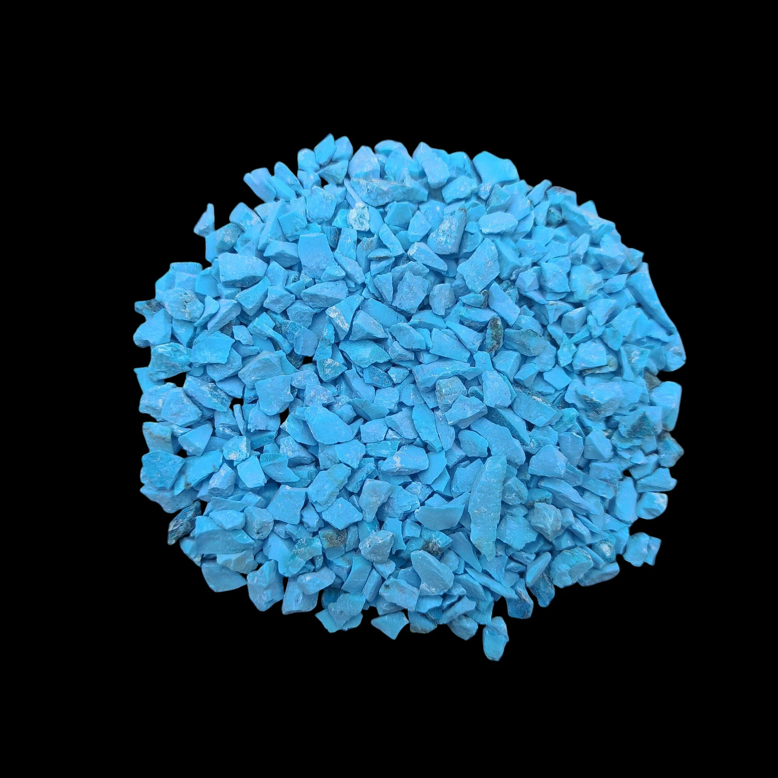 New Turquoise Coarse Gemstone 3-5mm for Bottles Home Decor