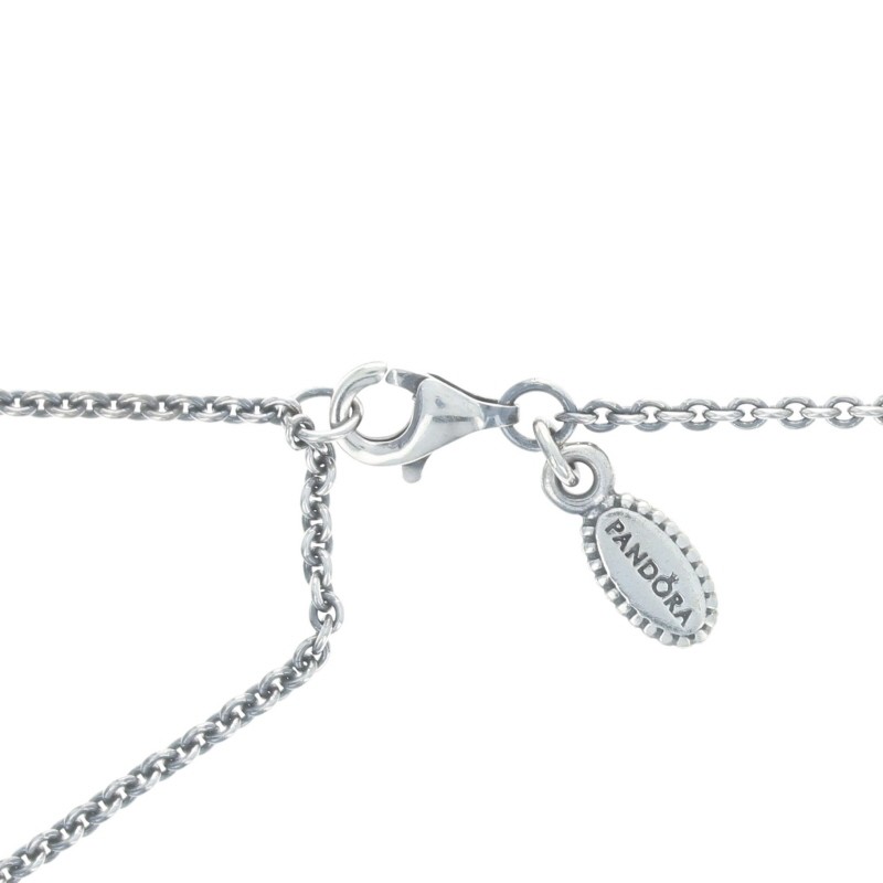 Pandora Sparkling Lace Necklace 35.4″ – Sterling 925 NEW Authentic 390362CZ-90