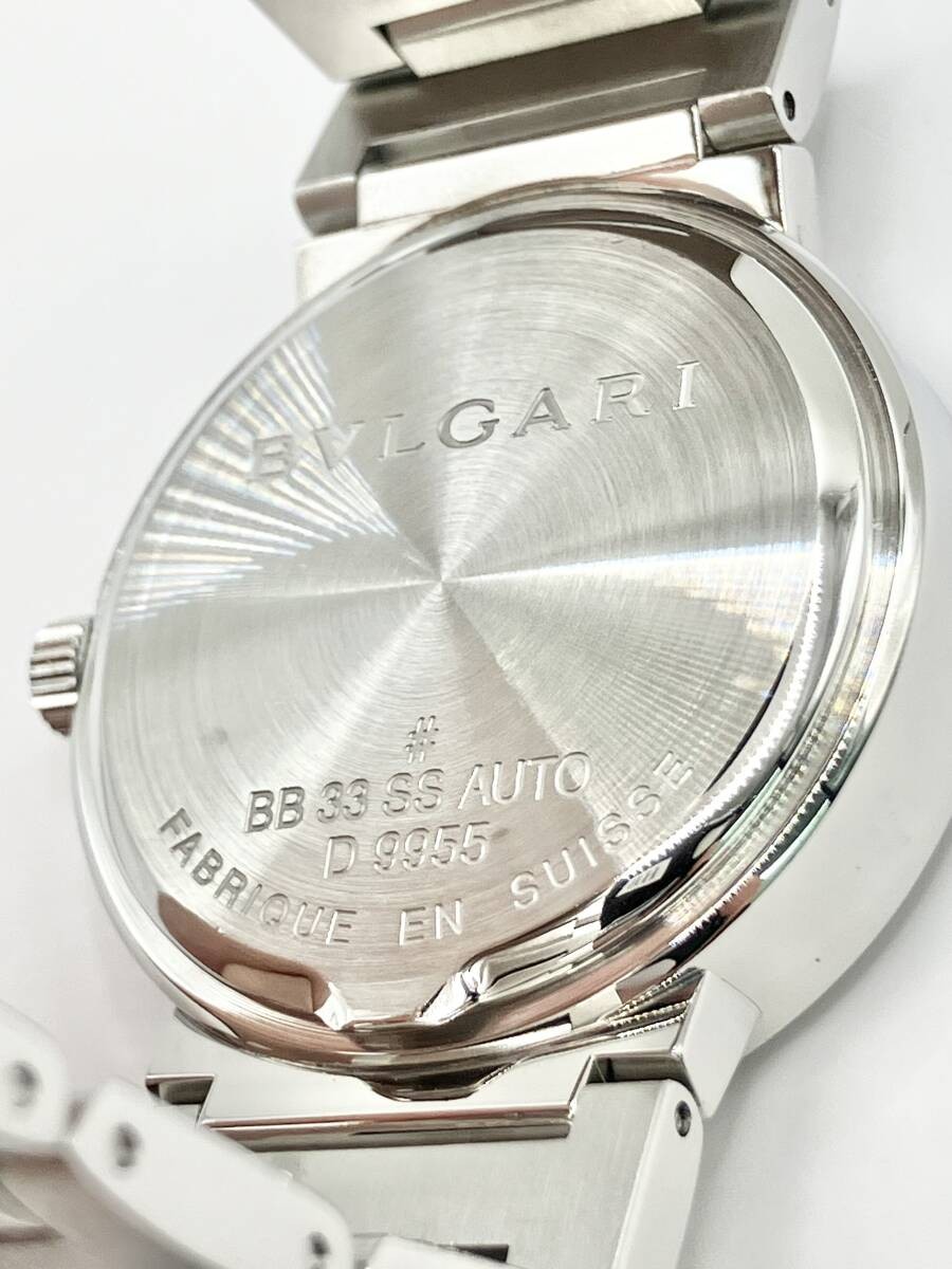 BVLGARI BB33SS D9955 Automatic Watch With Accessories 2025 Polished Used