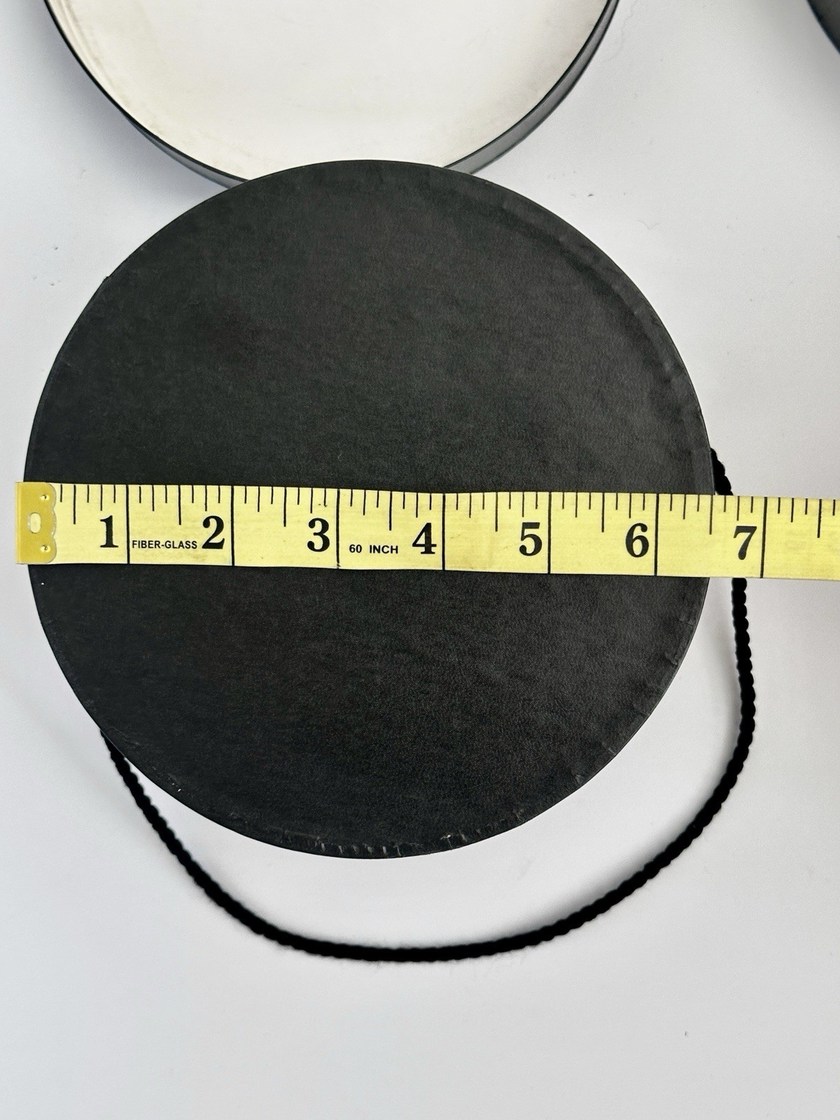 Barneys New York 2x Black Hat Boxes 6 1/2 Inches -Vintage EXC