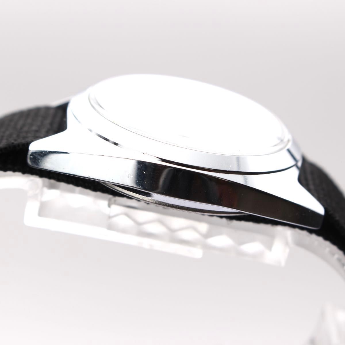 Seiko Tomony Hand Winding Watch 5000-7010 Silver Dial Japan Rare