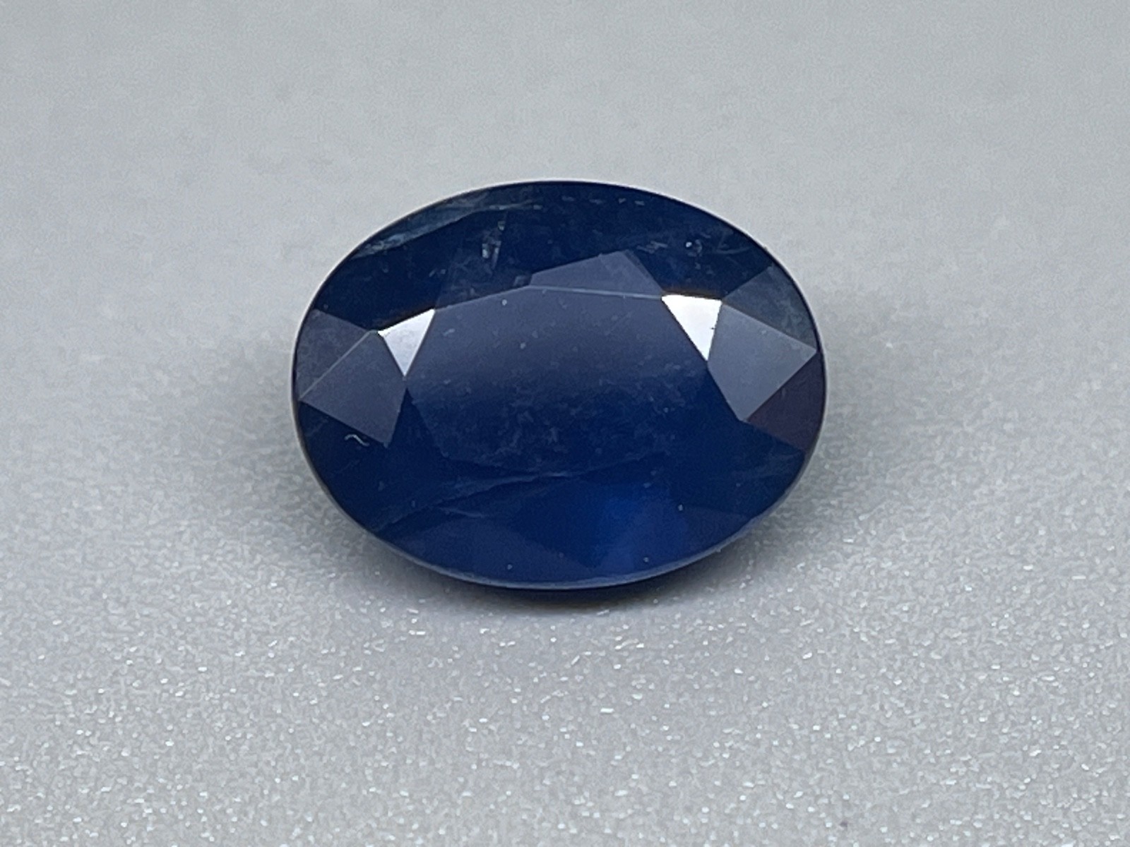 GIA Certified Natural 2.16 Carat Oval Brilliant Blue Sapphire Loose Gem Stone
