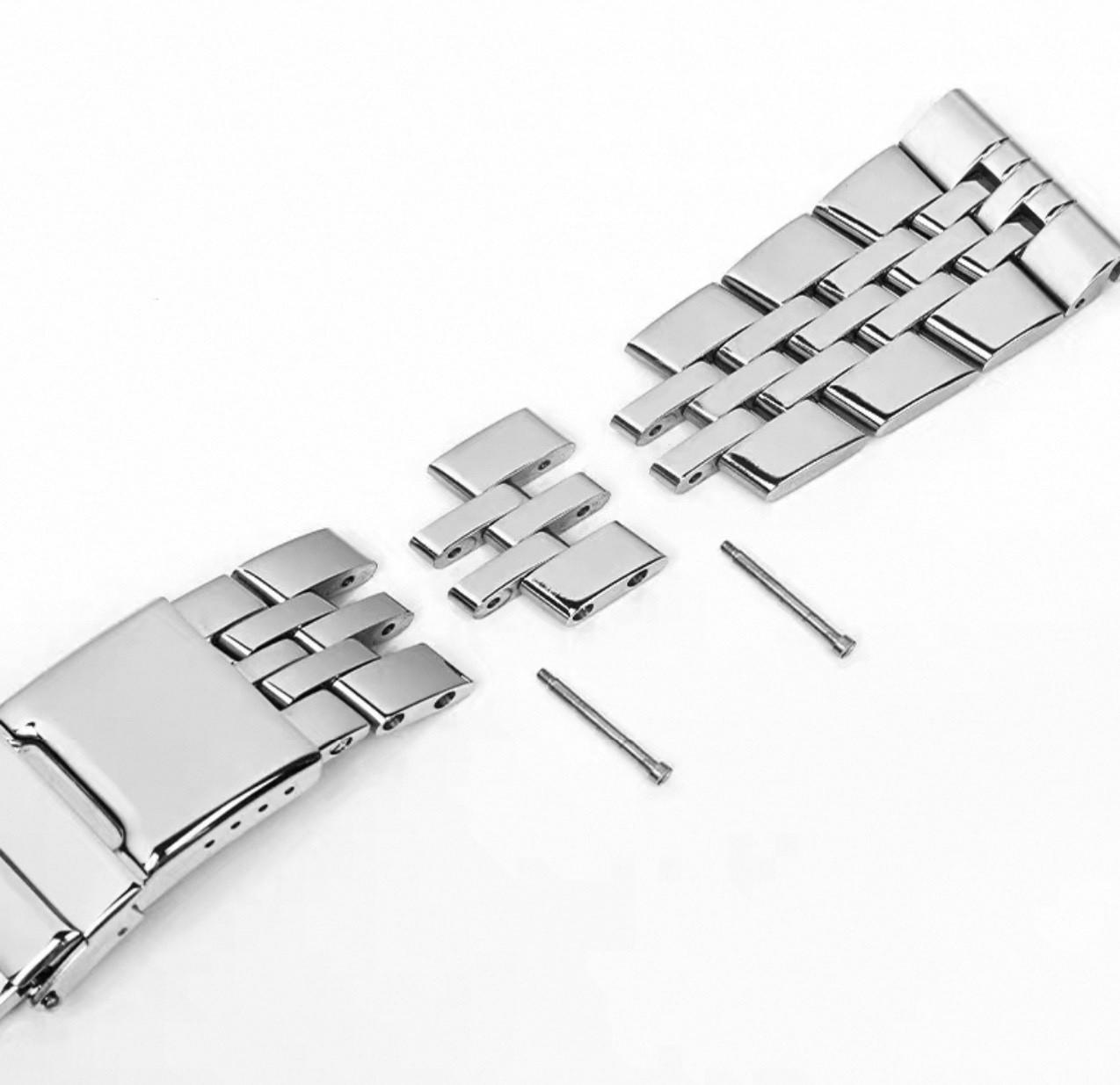 22/24MM Solid Heavy Stainless Steel Watch Band Bracelet For Breitling Superocean