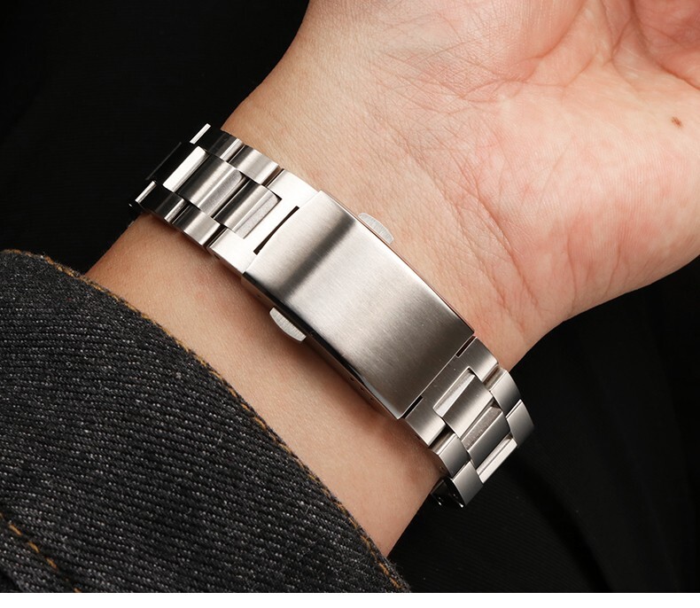 For Heuer AQUARACER 300 WAY201A WAY211A Steel Watchband Metal Bracelet for Men