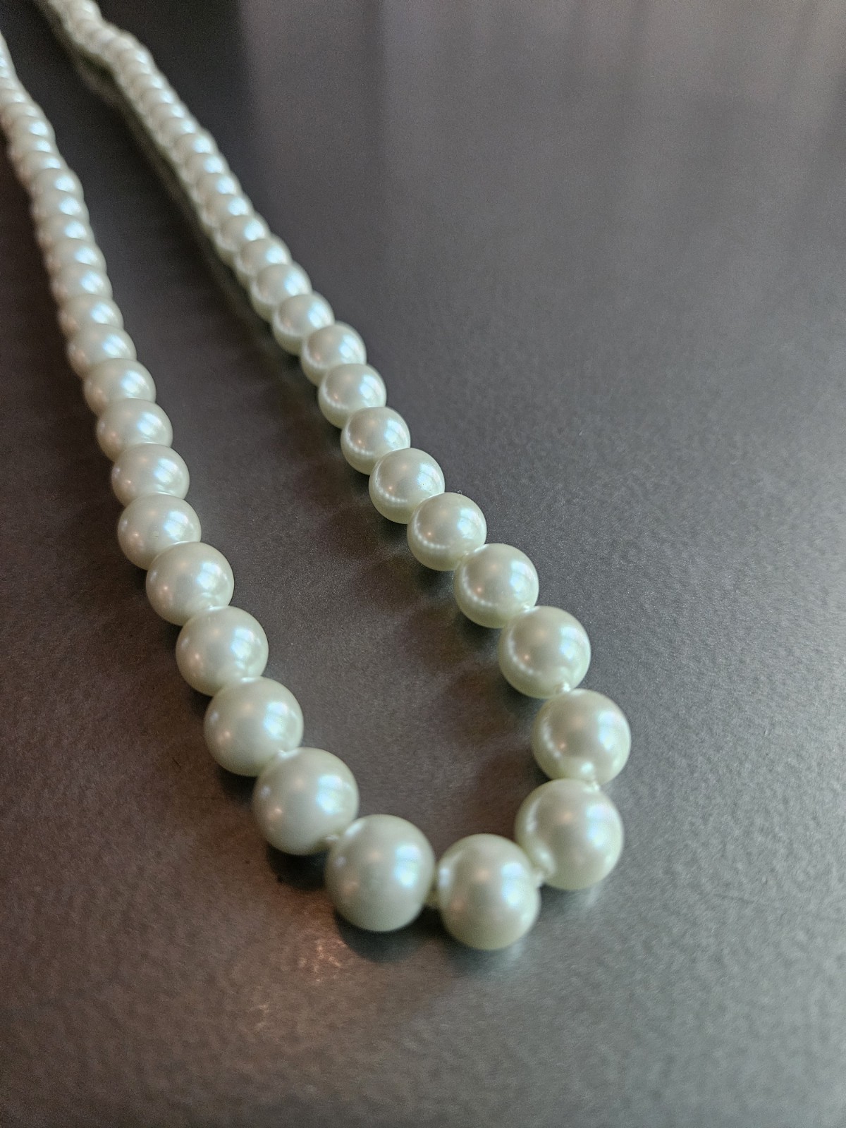 Henri Bendel Faux Pearl Long Necklace