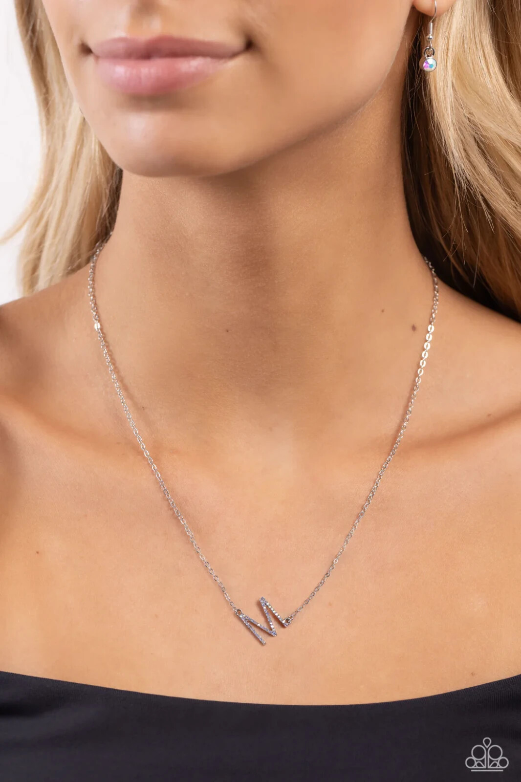 Paparazzi INITIALLY YOURS -M- multi* necklace
