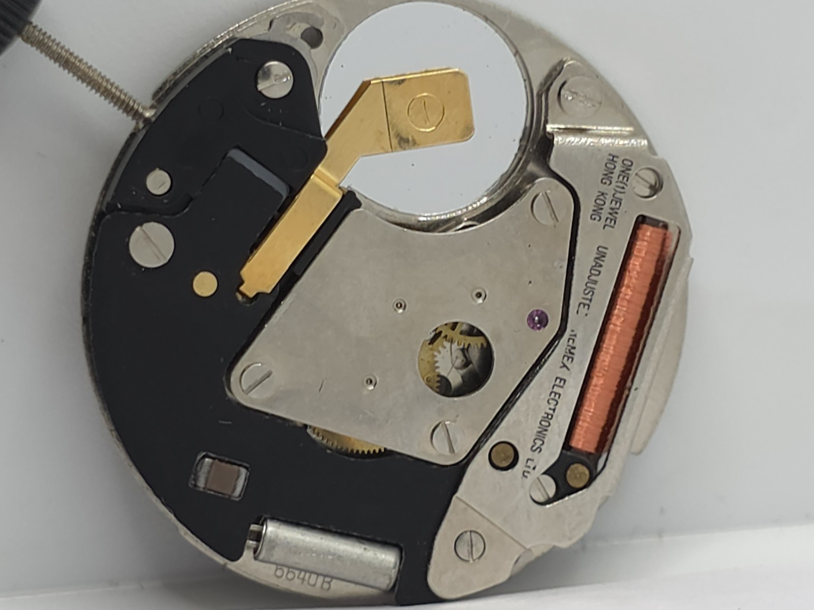Vintage Quartz Watch Movement HP6640B Remex Parrenin WORKING Tested