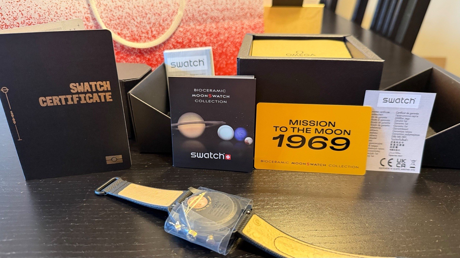 Omega x Swatch MoonSwatch Mission to the Moon 1969 Limited Edition Ref SSX01B700
