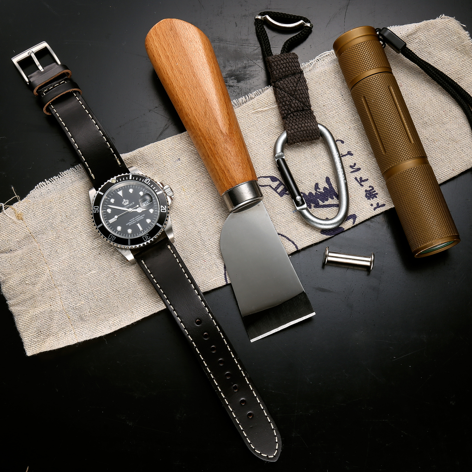 Horween Leather Watch Bands Quick Release Watch Strap for Men 18mm 20mm 22mm
