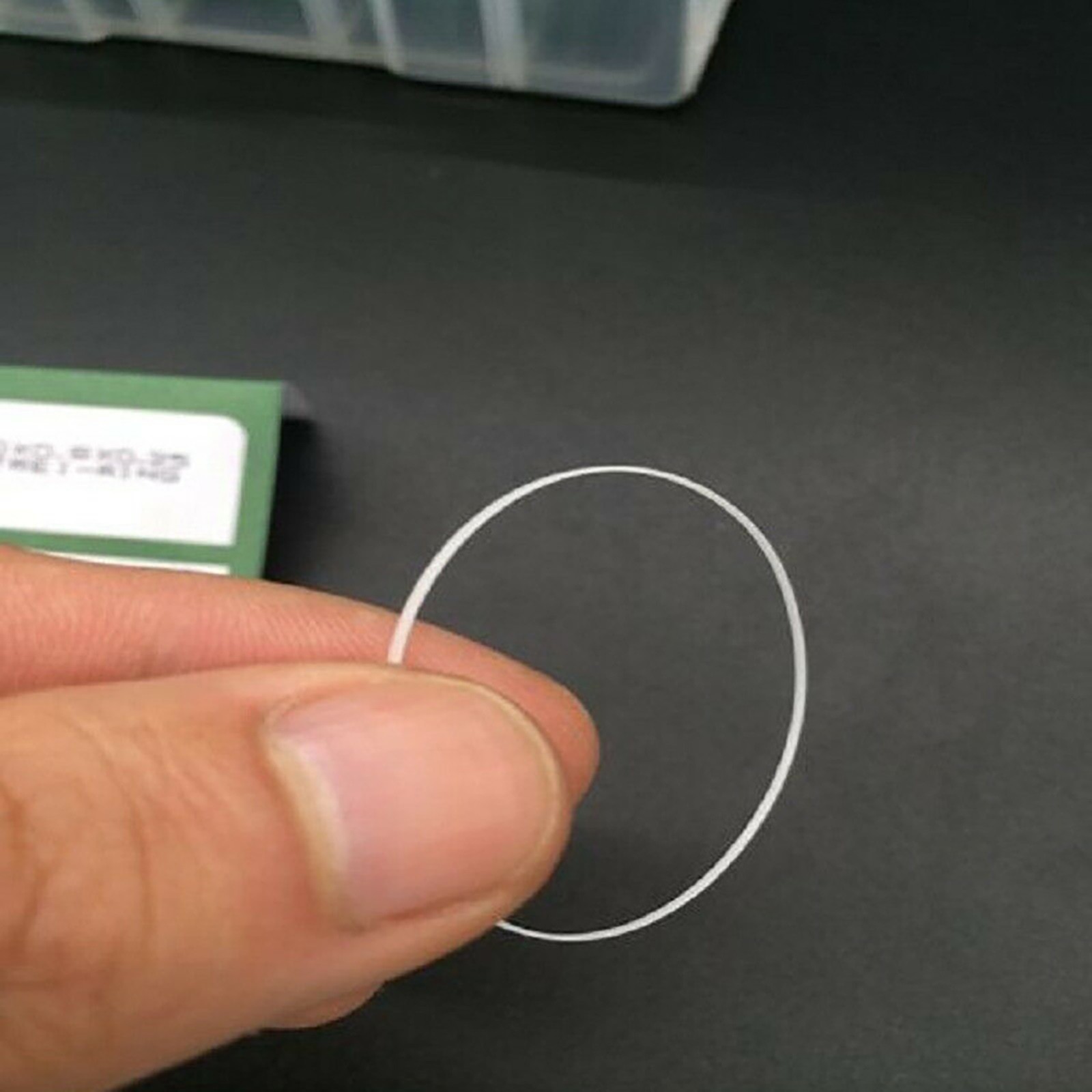 98Pcs 1.25mm Assorted Waterproof I-Ring Gasket For 1.5mm Thick Round Watch Glass