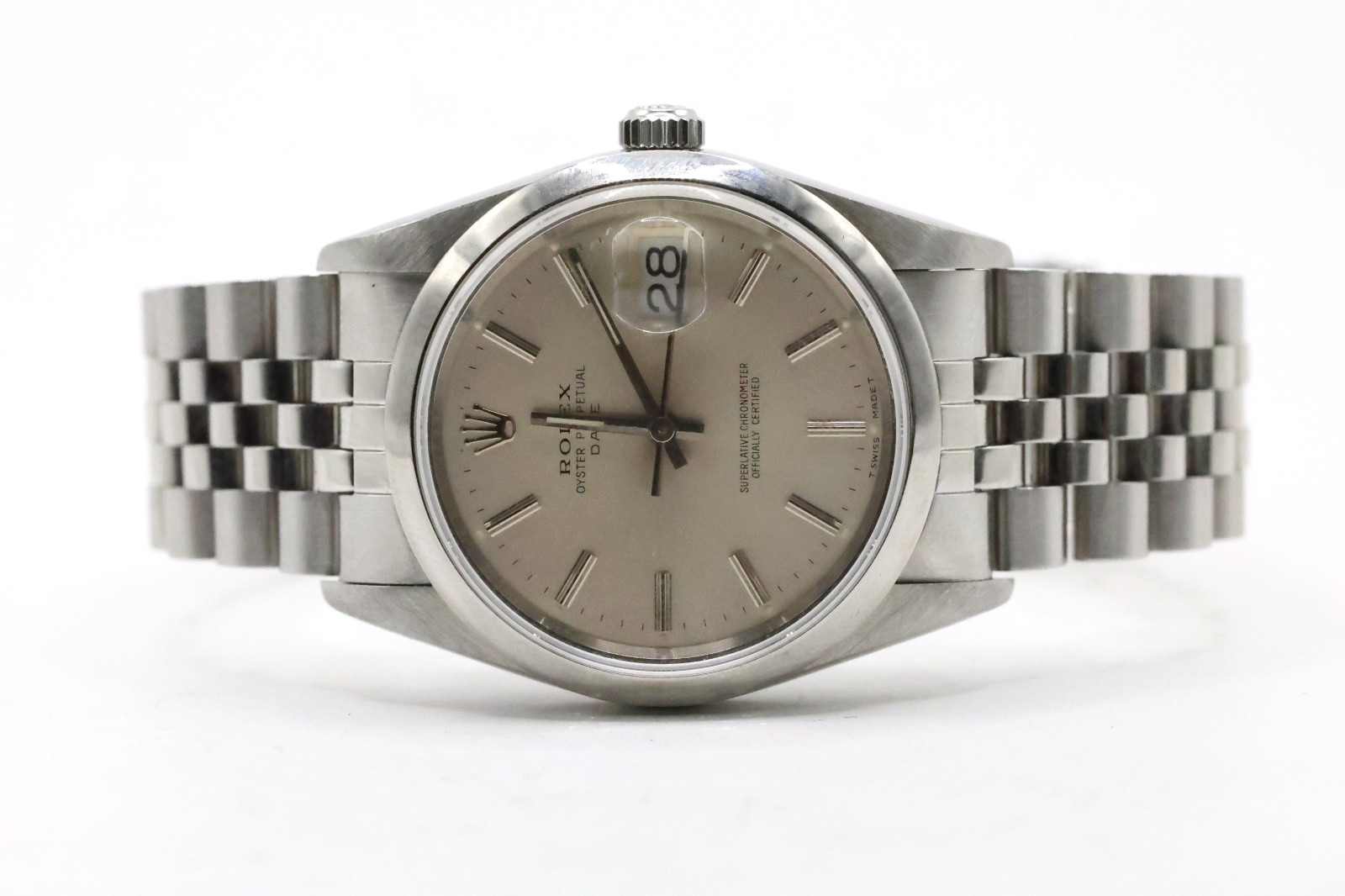 Vintage 91-92 Rolex 15200 Oyster Date Men’s 34mm Stainless Steel Jubilee #707