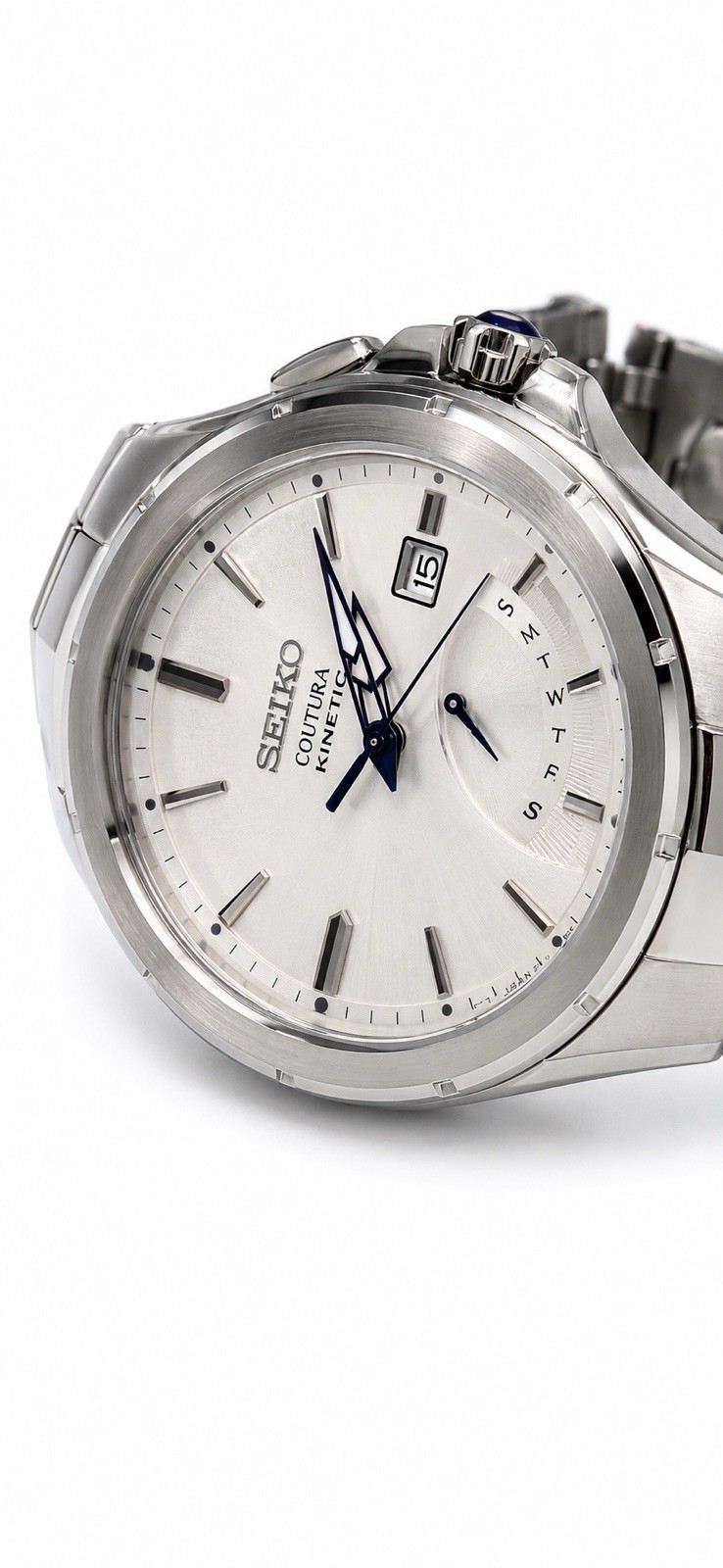 Seiko Coutura Kinetic 5M84-0AF0 SRN063 Men’s Watch Complete Set Box Papers
