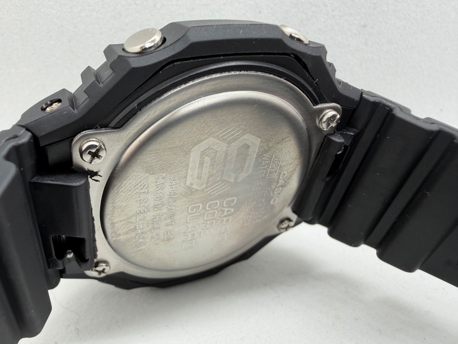 Casio G-SHOCK GA-2100-1A2 Black Blue Analog-Digital Watch BRAND NEW never worn