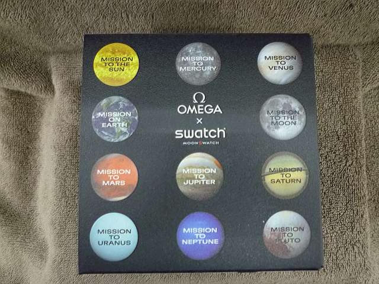 Omega x Swatch MoonSwatch Mission to Venus Omega Swatch Bioceramic Quartz Watch