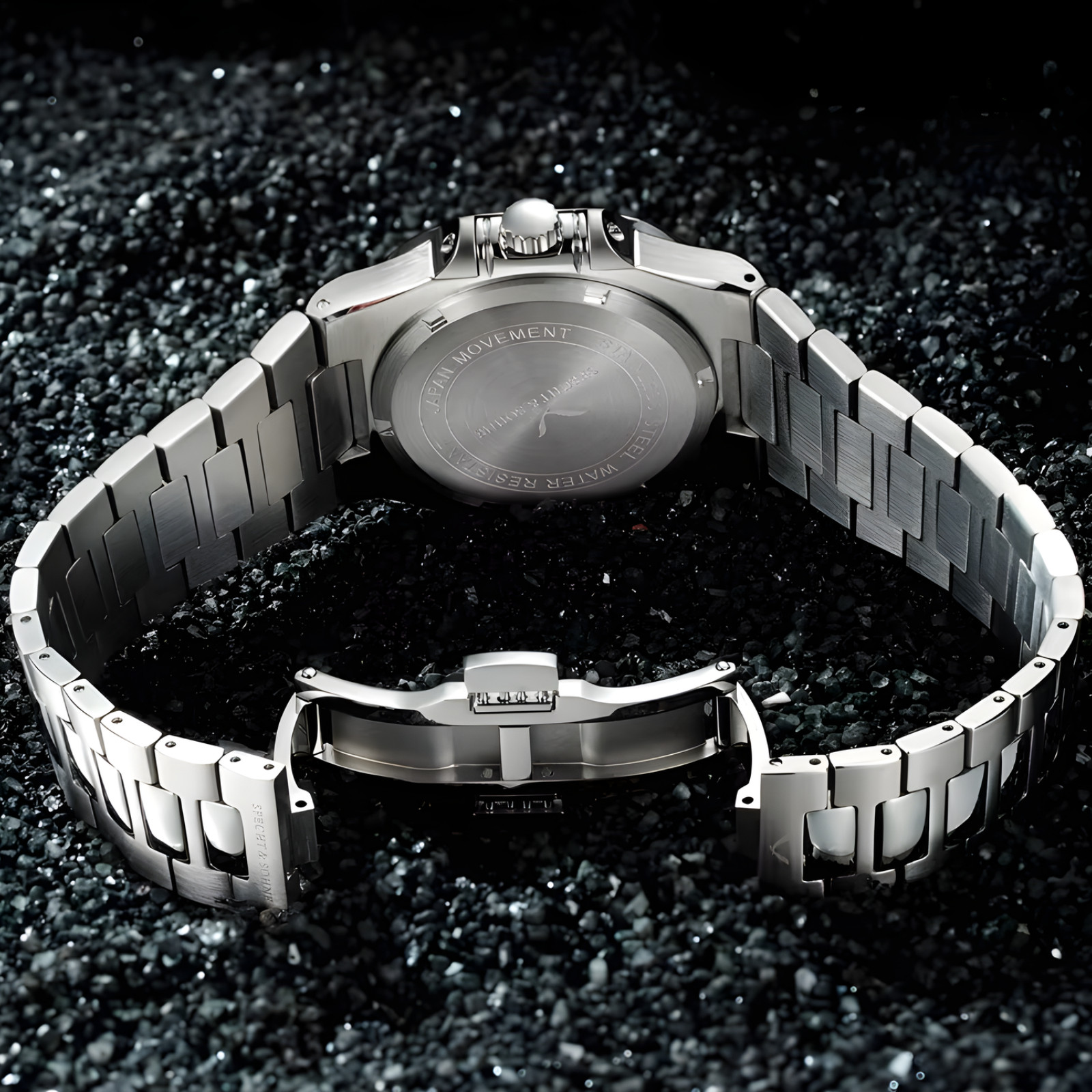 Specht & Söhne Icon 24 Black Edition Stainless Steel Sapphire Glass Watch – UK